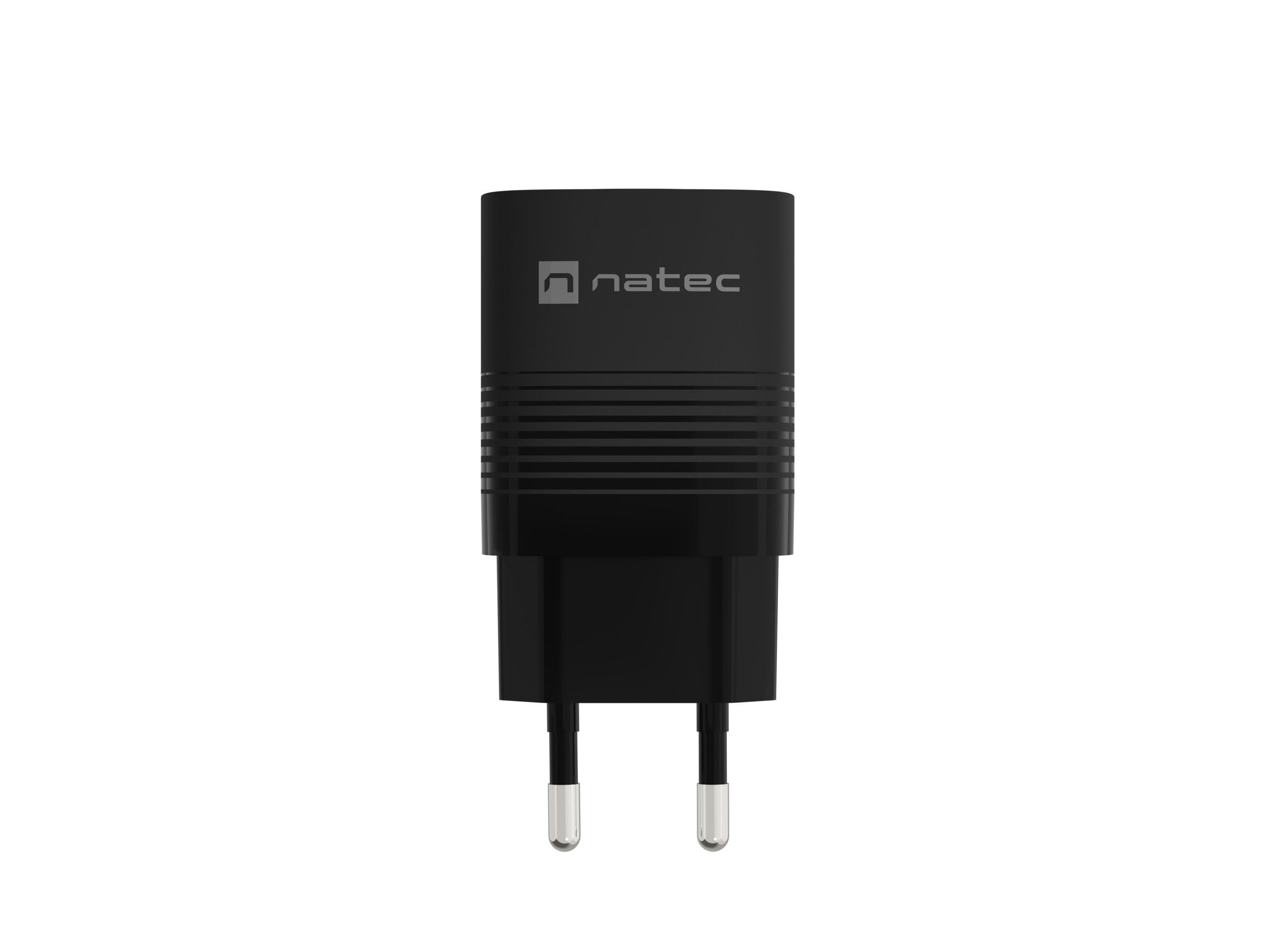 Natec Ribera GaN 1xUSB-A+1xUSB-C 30W Czarna