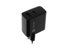Miniatura zdjęcia: Natec Ribera GaN 1x USB-A+1xUSB-C 45W czarna