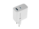 Miniatura zdjęcia: Natec Ribera GaN 1xUSB-A+1xUSB-C 65W biała Miniatura zdjęcia: Natec Ribera GaN 1xUSB-A+1xUSB-C 65W biała