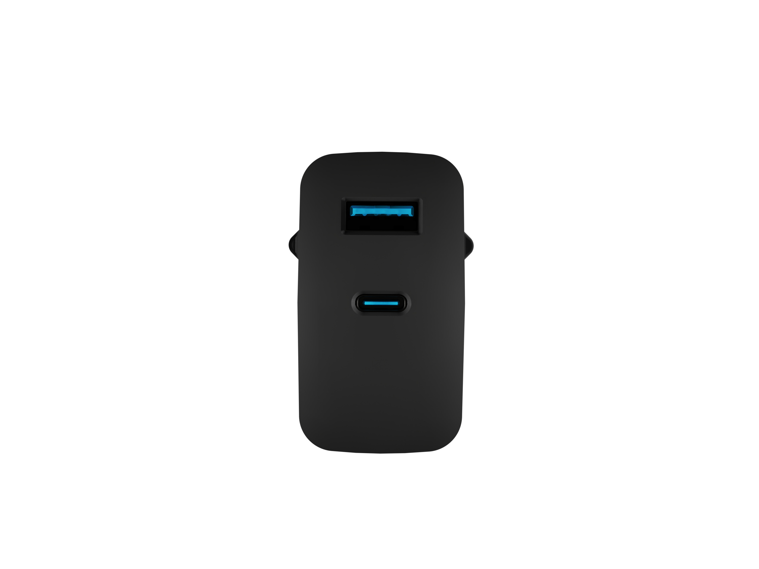 Natec Ribera GaN 1xUSB-A+1xUSB-C 65W czarna