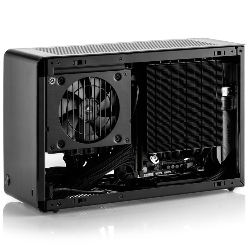 Obudowa do komputera Lian Li DAN Cases A4 SFX V4.1 ITX srebrna