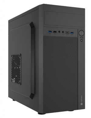 Miniatura produktu: Obudowa do komputera Natec HELIX USB TYP-C matx mini tower - czarna (NPC-2171)