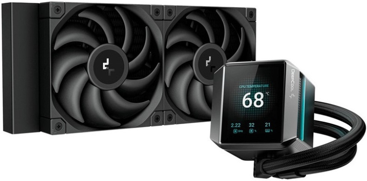 Zdjęcie produktu: Chłodzenie wodne Deepcool Mystique LCD 240mm Zdjęcie produktu: Chłodzenie wodne Deepcool Mystique LCD 240mm