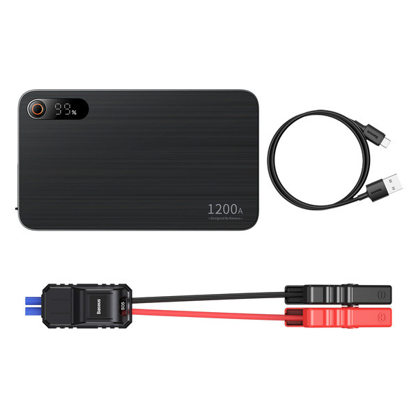 Baseus Pro+ Car Jump Starter 12000mAh USB