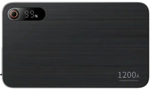 Miniatura produktu: Powerbank/Rozrusznik Baseus Pro+ Car Jump Starter, 12000mAh, 1200A, USB (czarny)