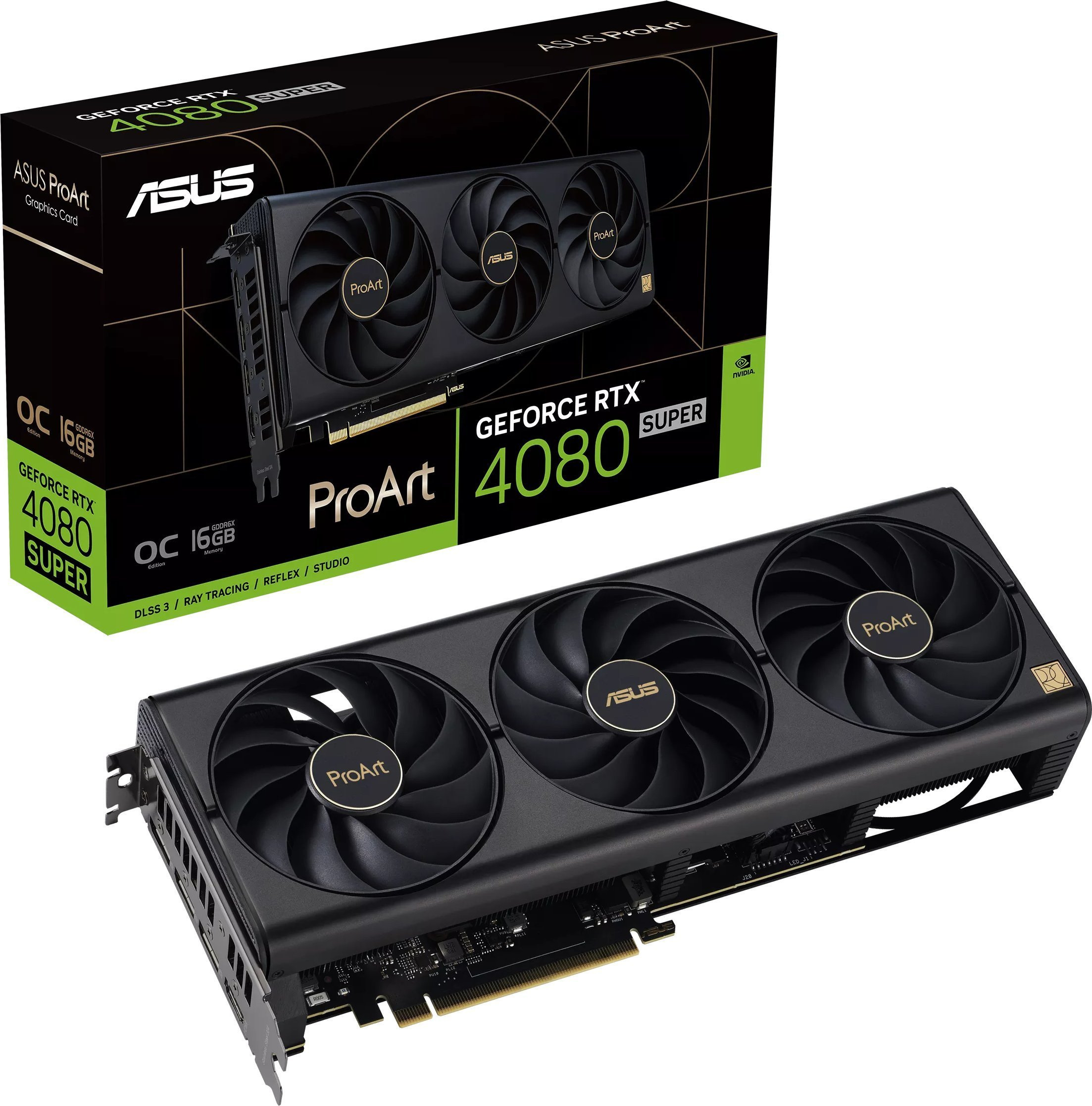 Asus GeForce RTX 4080 SUPER PROART OC 16GB GDDR6X DLSS 3