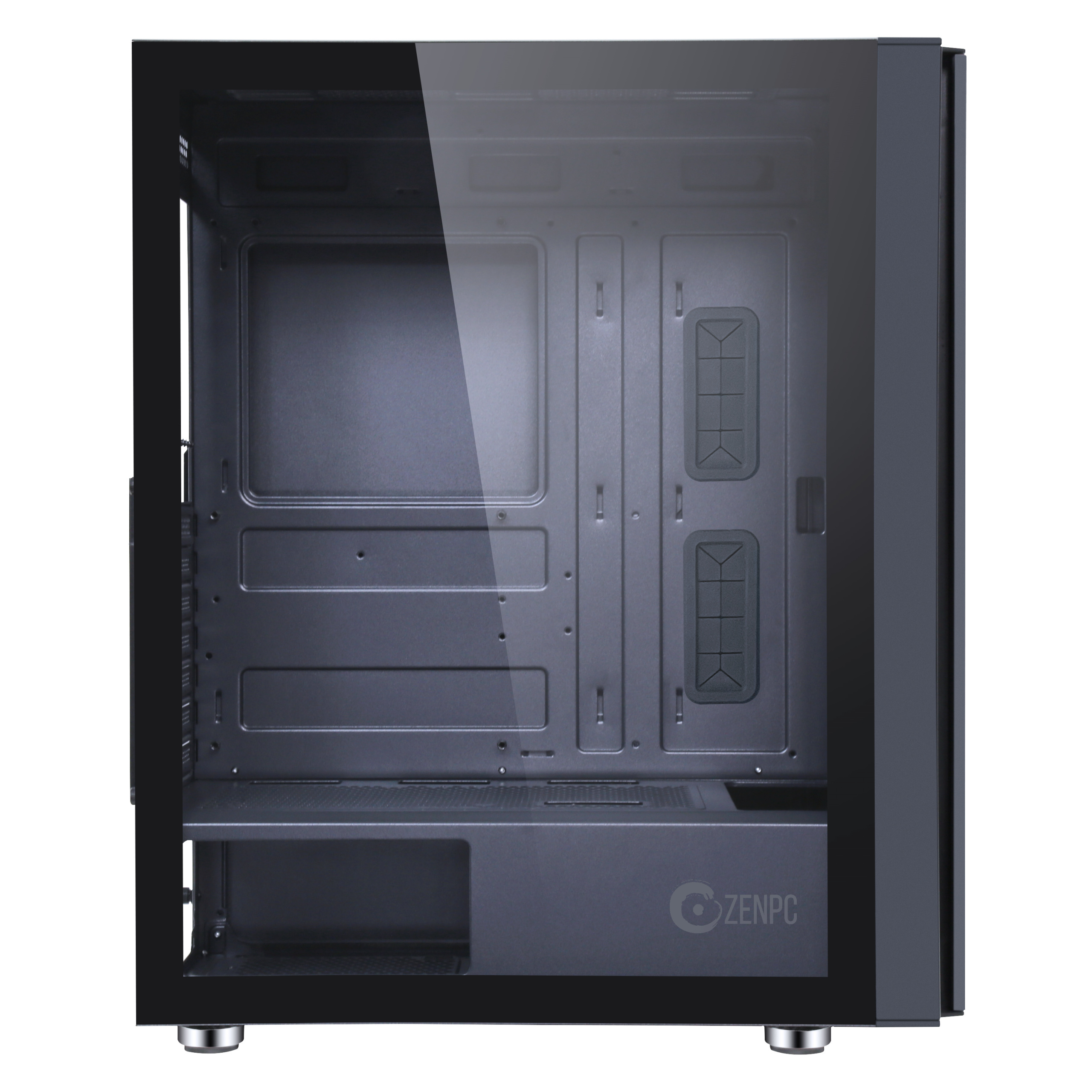 Obudowa do komputera ZENPC Z5 Mesh Black 4x P12 PWM PST 120