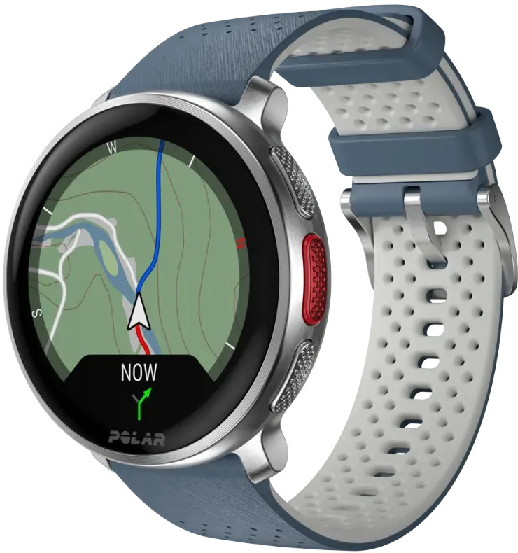 Polar Vantage V3 srebrno-niebieski S-L