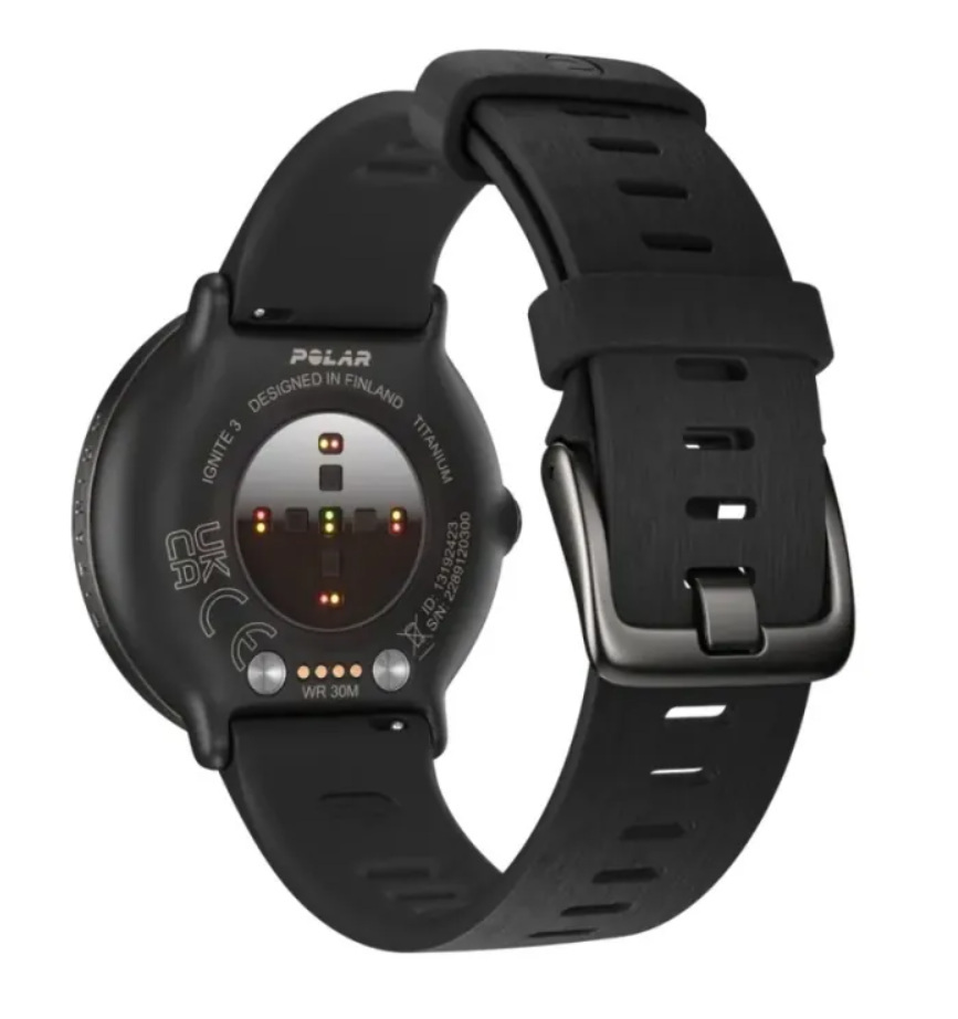 Polar Ignite 3 Titanium czarny silikonowy S-L Polar Ignite 3 Titanium czarny silikonowy S-L