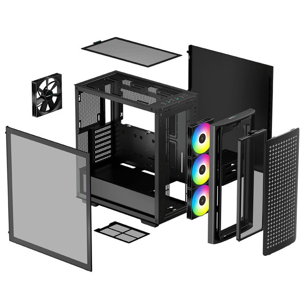 Zdjęcie produktu: Obudowa do komputera Deepcool CK560 Czarna (R-CK560-BKAAE4-G-1) Zdjęcie produktu: Obudowa do komputera Deepcool CK560 Czarna (R-CK560-BKAAE4-G-1)