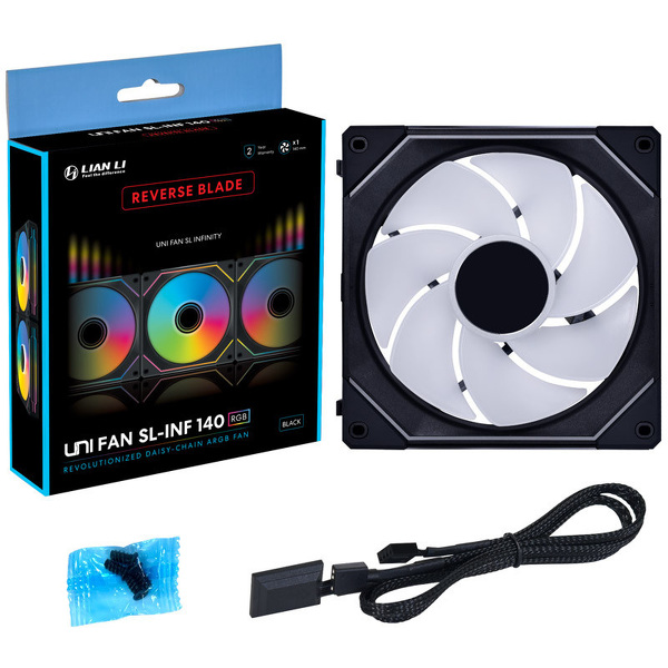 Zdjęcie produktu: Lian Li UNI FAN SL-INFINITY 140 ARGB Reverse