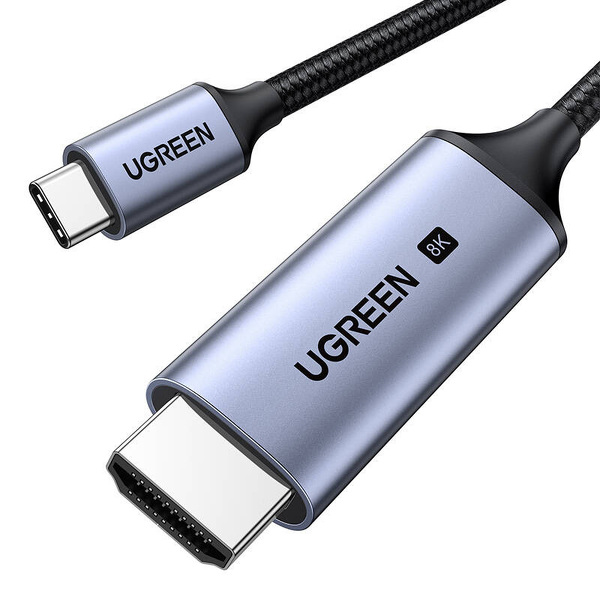Zdjęcie produktu: Przewód USB Typ-C - HDMI UGREEN 8K @60 Hz 1,5m (90451) Zdjęcie produktu: Przewód USB Typ-C - HDMI UGREEN 8K @60 Hz 1,5m (90451)