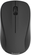 Mysz bezprzewodowa Hama MW-300 V2, 1200DPI 3-przyciski - czarna