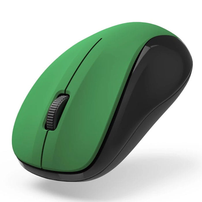 Mysz bezprzewodowa Hama MW-300 V2, 1200DPI 3-przyciski - zielony