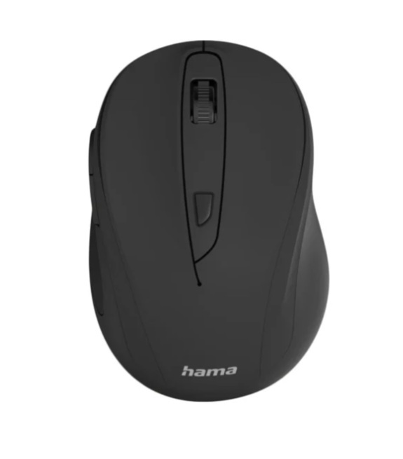 Mysz bezprzewodowa Hama MW-400 V2", 1600DPI, 6-przycisków, USB - czarna Mysz bezprzewodowa Hama MW-400 V2", 1600DPI, 6-przycisków, USB - czarna
