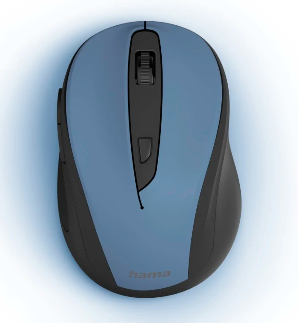 Mysz bezprzewodowa Hama MW-400 V2", 1600DPI, 6-przycisków, USB - niebieski Mysz bezprzewodowa Hama MW-400 V2", 1600DPI, 6-przycisków, USB - niebieski
