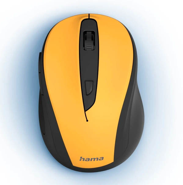 Zdjęcie produktu: Mysz bezprzewodowa Hama MW-400 V2", 1600DPI, 6-przycisków, USB - żółty Zdjęcie produktu: Mysz bezprzewodowa Hama MW-400 V2", 1600DPI, 6-przycisków, USB - żółty