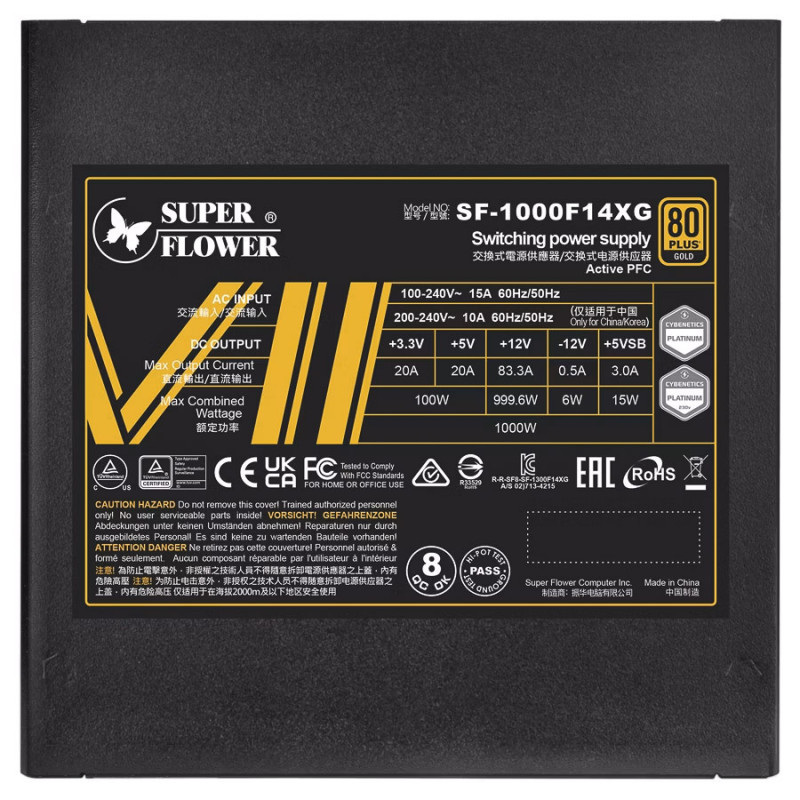 Super Flower Leadex VII XG 1000W Gold