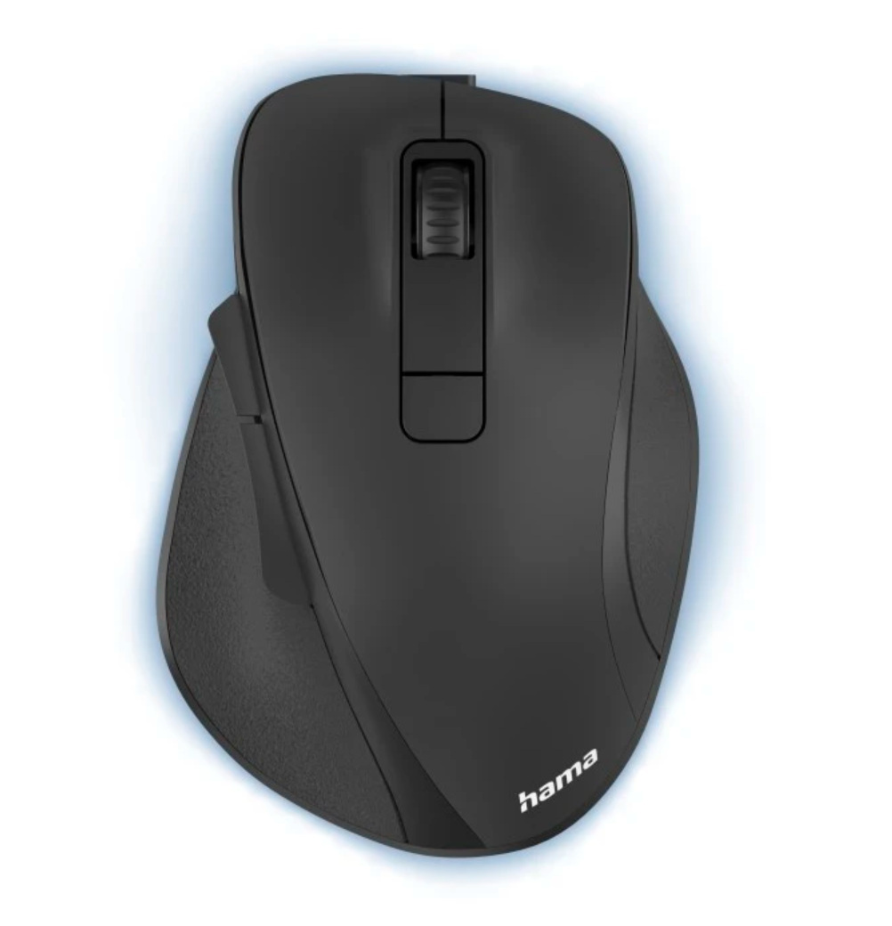 Hama MW-500 Recharge 1600DPI czarna