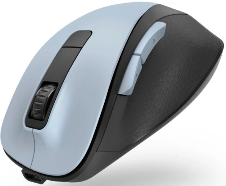 Zdjęcie produktu: Mysz bezprzewodowa Hama MW-500 Recharge, 1600DPI, 6 przycisków, akumulator - niebieski Zdjęcie produktu: Mysz bezprzewodowa Hama MW-500 Recharge, 1600DPI, 6 przycisków, akumulator - niebieski