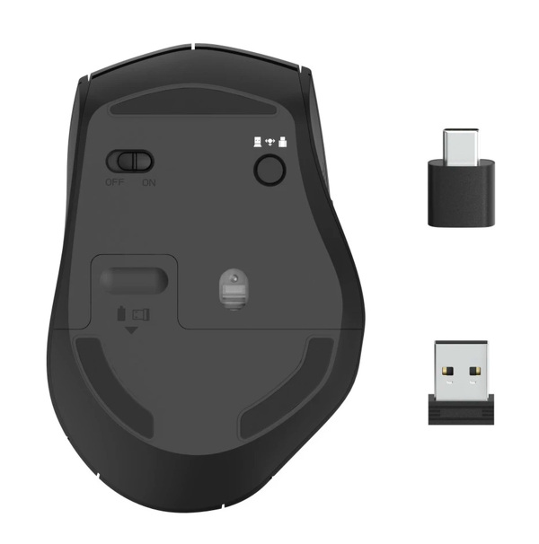 Zdjęcie produktu: Mysz bezprzewodowa Hama MW-600, 3200DPI - czarna Zdjęcie produktu: Mysz bezprzewodowa Hama MW-600, 3200DPI - czarna