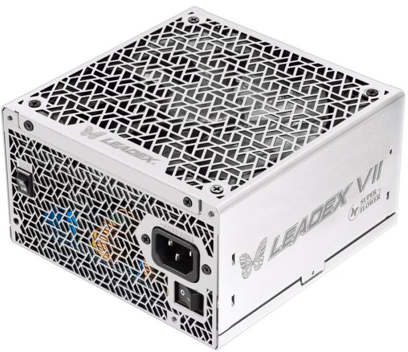 Zasilacz Super Flower Leadex VII XG White Gold ATX 3.0 PCIe 5.0 1000W Zasilacz Super Flower Leadex VII XG White Gold ATX 3.0 PCIe 5.0 1000W