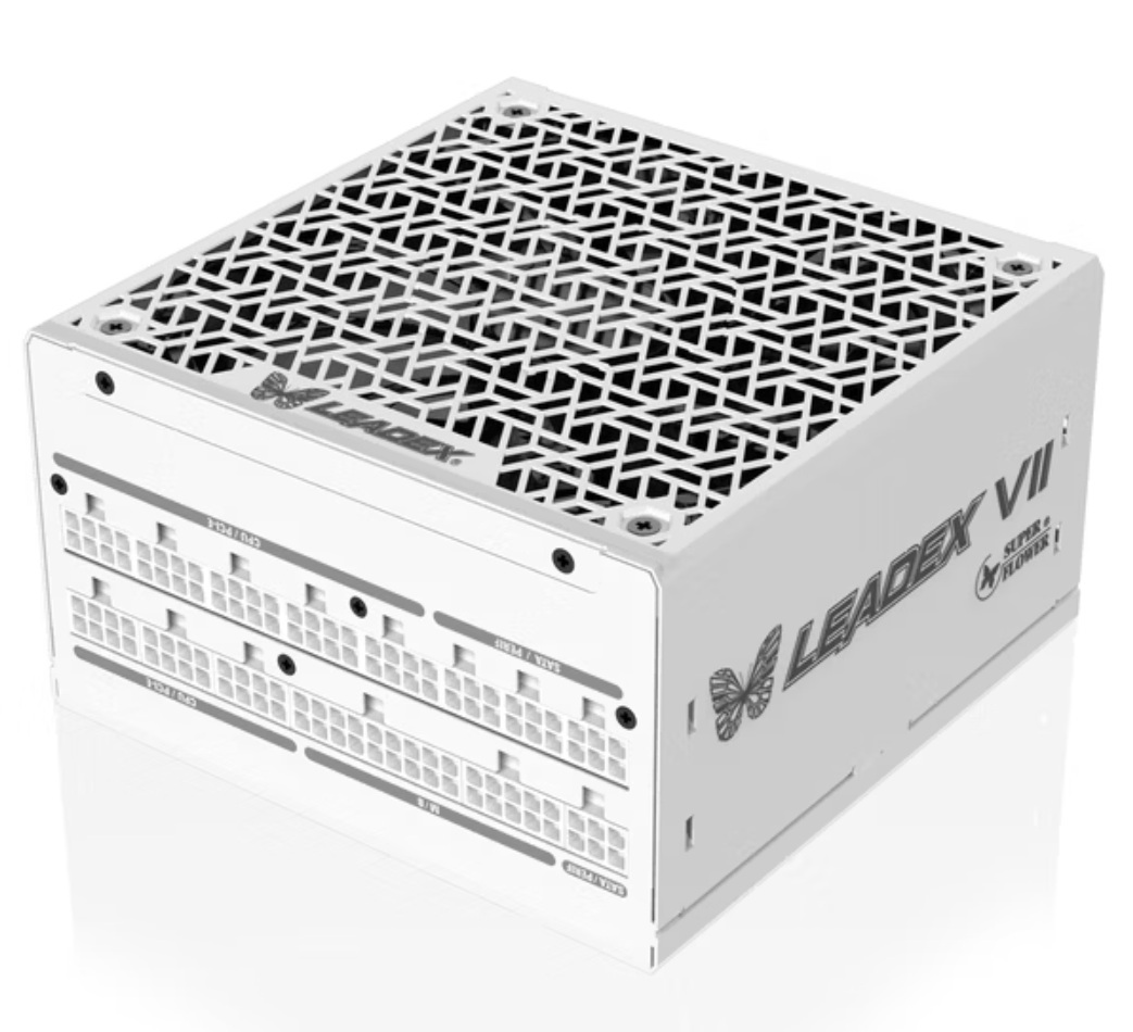 Zasilacz Super Flower Leadex VII XG White Gold ATX 3.0 PCIe 5.0 1000W Zasilacz Super Flower Leadex VII XG White Gold ATX 3.0 PCIe 5.0 1000W