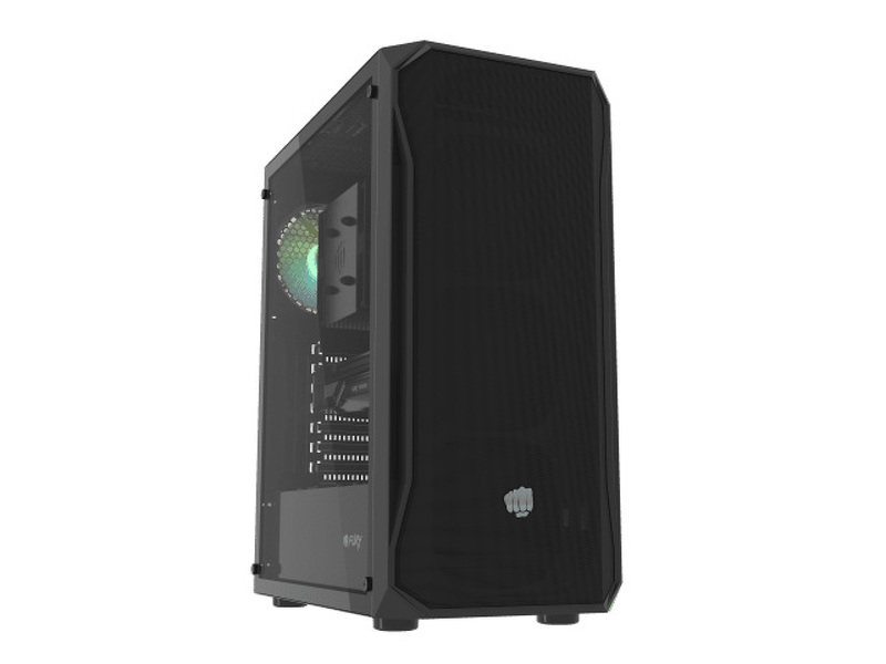 Zdjęcie produktu: Obudowa do komputera Fury SHOBO SH4 RGB midi tower z oknem czarna Zdjęcie produktu: Obudowa do komputera Fury SHOBO SH4 RGB midi tower z oknem czarna