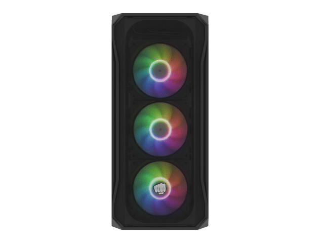 Obudowa do komputera Fury SHOBO SH4F RGB midi tower z oknem czarna