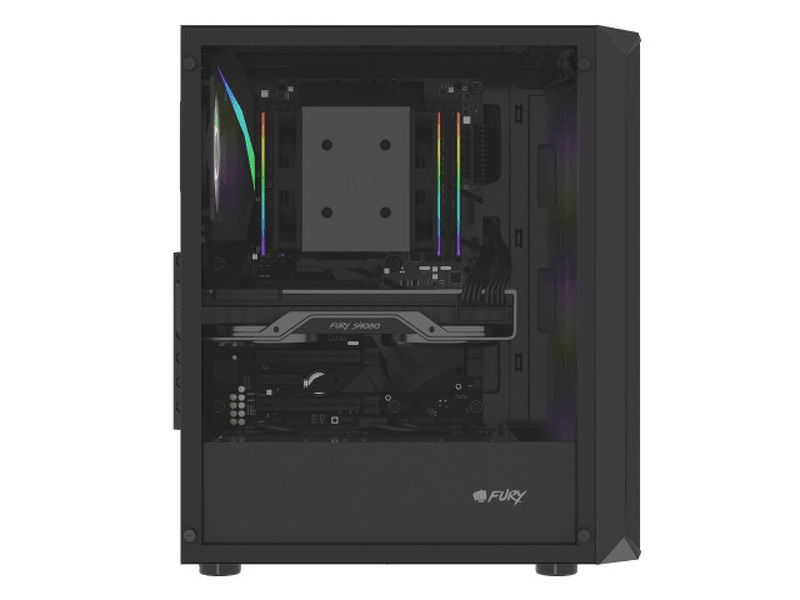 Zdjęcie produktu: Obudowa do komputera Fury SHOBO SH4F RGB midi tower z oknem czarna