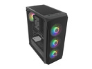 Miniatura zdjęcia: Obudowa do komputera Fury SHOBO SH4F RGB midi tower z oknem czarna