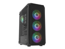 Miniatura zdjęcia: Obudowa do komputera Fury SHOBO SH4F RGB midi tower z oknem czarna