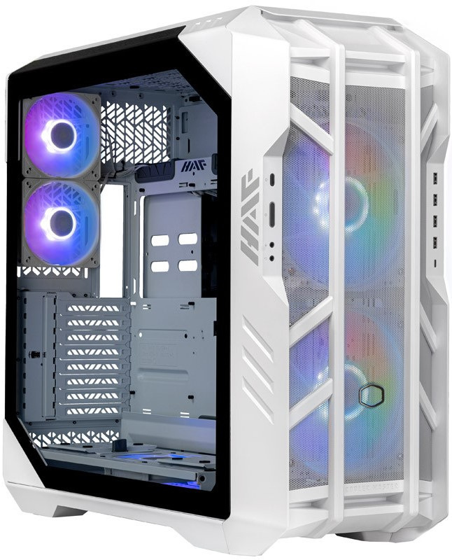 Obudowa do komputera Cooler Master HAF 700 ARGB Full Tower Z Oknem Led + Kontroler Biała Obudowa do komputera Cooler Master HAF 700 ARGB Full Tower Z Oknem Led + Kontroler Biała
