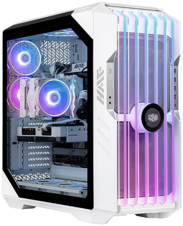 Zdjęcie produktu: Obudowa do komputera Cooler Master HAF 700 Evo ARGB Full Tower Z Oknem Panel lcd + Kontroler Biała Zdjęcie produktu: Obudowa do komputera Cooler Master HAF 700 Evo ARGB Full Tower Z Oknem Panel lcd + Kontroler Biała