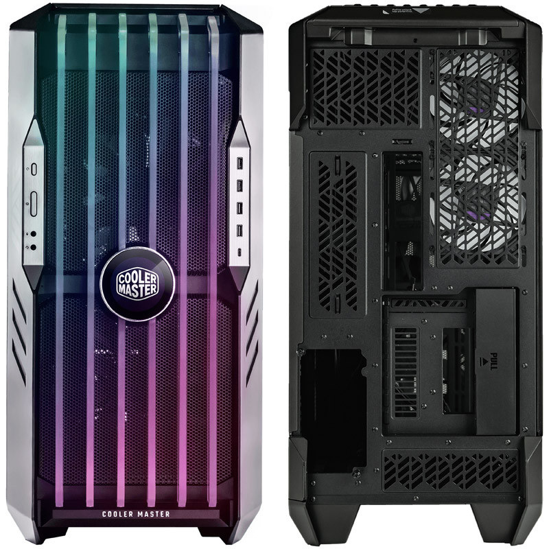 Obudowa do komputera Cooler Master HAF 700 Evo ARGB Full Tower Z Oknem Panel lcd + Kontroler czarna