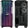Miniatura zdjęcia: Obudowa do komputera Cooler Master HAF 700 Evo ARGB Full Tower Z Oknem Panel lcd + Kontroler czarna