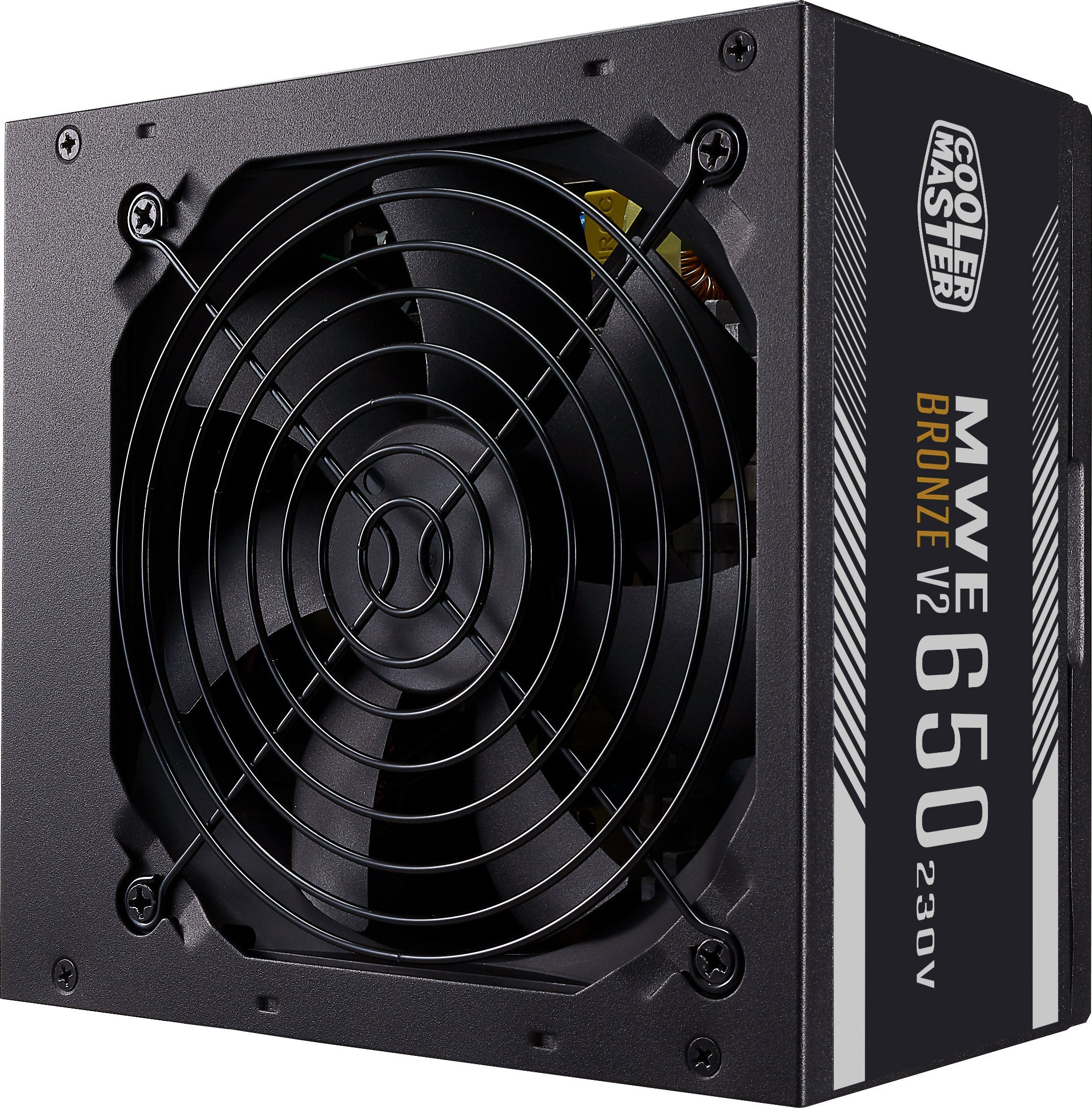 Obudowa do komputera Cooler Master CMP 510 ARGB midi tower z oknem + zasilacz MWE V2 230V 650W 80+ BRONZE