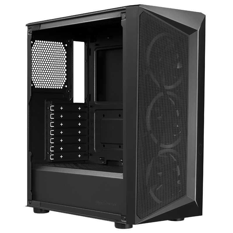 Obudowa do komputera Cooler Master CMP 510 ARGB midi tower z oknem + zasilacz MWE V2 230V 650W 80+ BRONZE