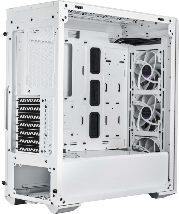 Zdjęcie produktu: Obudowa do komputera Cooler Master MASTERBOX 520 MESH ARGB midi tower z oknem biała Zdjęcie produktu: Obudowa do komputera Cooler Master MASTERBOX 520 MESH ARGB midi tower z oknem biała