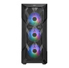 Miniatura zdjęcia: Obudowa do komputera Cooler Master TD500 V2 MESH ARGB midi tower z oknem + kontroler czarna