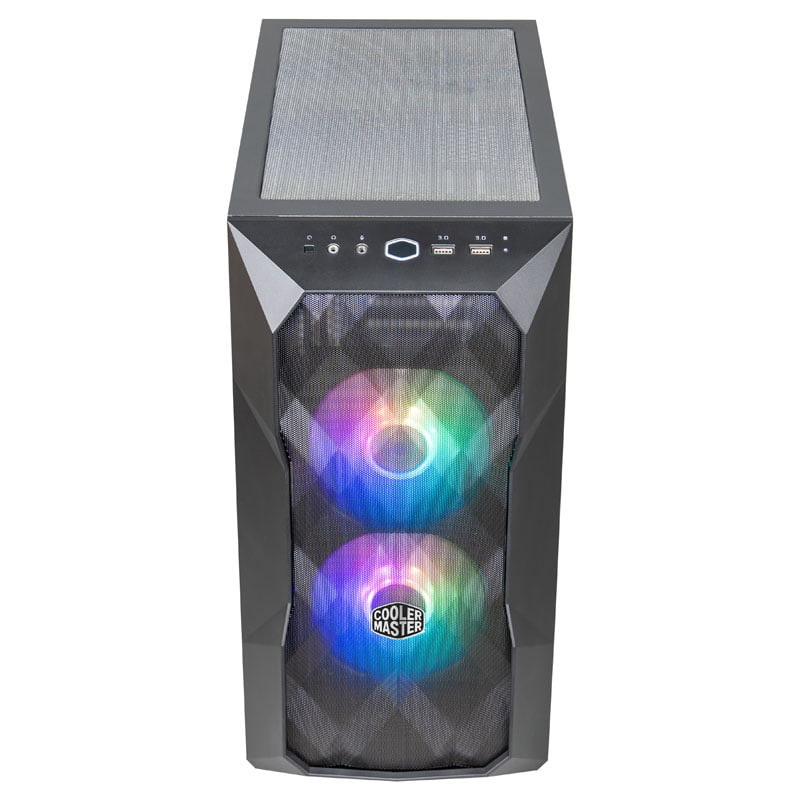 Obudowa do komputera Cooler Master TD300 MESH ARGB matx mini tower z oknem czarna Obudowa do komputera Cooler Master TD300 MESH ARGB matx mini tower z oknem czarna