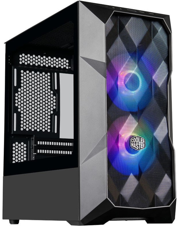 Zdjęcie produktu: Obudowa do komputera Cooler Master TD300 MESH ARGB matx mini tower z oknem czarna Zdjęcie produktu: Obudowa do komputera Cooler Master TD300 MESH ARGB matx mini tower z oknem czarna