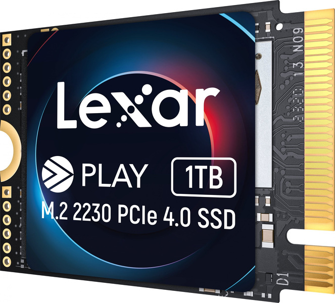 Zdjęcie produktu: Lexar SSD PLAY 1TB M.2 PCIe NVMe Gen4 M2230