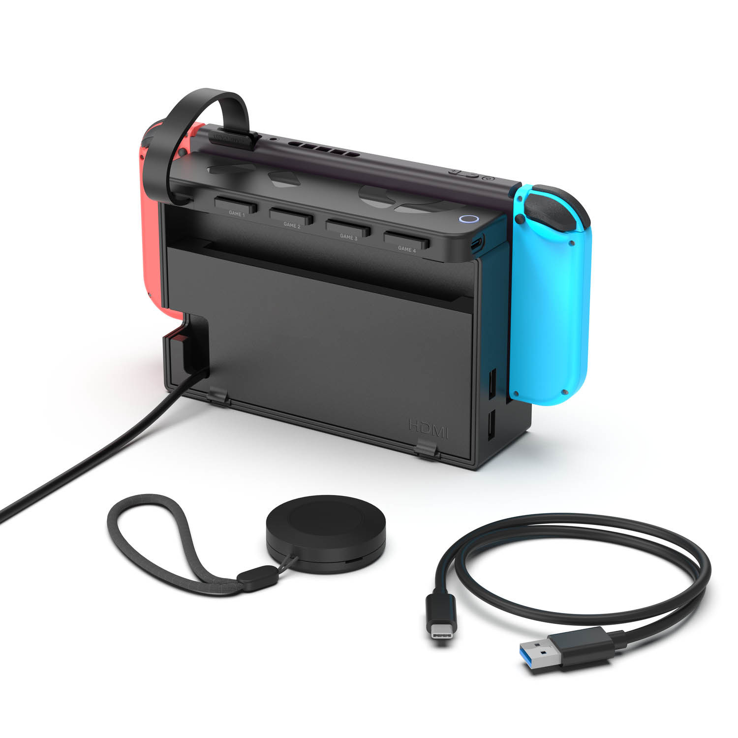 Czytnik 4 kart Unitek do gier Nintendo Switch + pilot (G1002E)