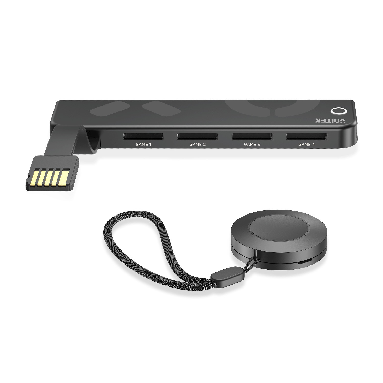 Czytnik 4 kart Unitek do gier Nintendo Switch + pilot (G1002E)