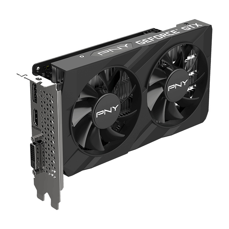 PNY GeForce GTX 1650 Verto Dual Fan 4GB GDDR6 128Bit (VCG16514D6DFXPB1) PNY GeForce GTX 1650 Verto Dual Fan 4GB GDDR6 128Bit (VCG16514D6DFXPB1)