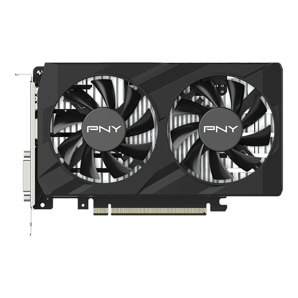 Zdjęcie produktu: PNY GeForce GTX 1650 Verto Dual Fan 4GB GDDR6 128Bit (VCG16514D6DFXPB1) Zdjęcie produktu: PNY GeForce GTX 1650 Verto Dual Fan 4GB GDDR6 128Bit (VCG16514D6DFXPB1)