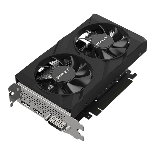 Zdjęcie produktu: PNY GeForce GTX 1650 Verto Dual Fan 4GB GDDR6 128Bit (VCG16514D6DFXPB1) Zdjęcie produktu: PNY GeForce GTX 1650 Verto Dual Fan 4GB GDDR6 128Bit (VCG16514D6DFXPB1)