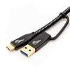 Miniatura zdjęcia: Kabel przewód pleciony ORICO USB TYP-C (M-M) + USB-A, 20 Gbps, 4K, 100W 30cm (ACC32-03-BK-BP) Miniatura zdjęcia: Kabel przewód pleciony ORICO USB TYP-C (M-M) + USB-A, 20 Gbps, 4K, 100W 30cm (ACC32-03-BK-BP)
