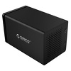 Miniatura zdjęcia: Stacja dokująca na 4 x dysk 3,5" HDD/SSD ORICO USB TYP-C 5Gbps RAID (NS400RC3-EU-BK)